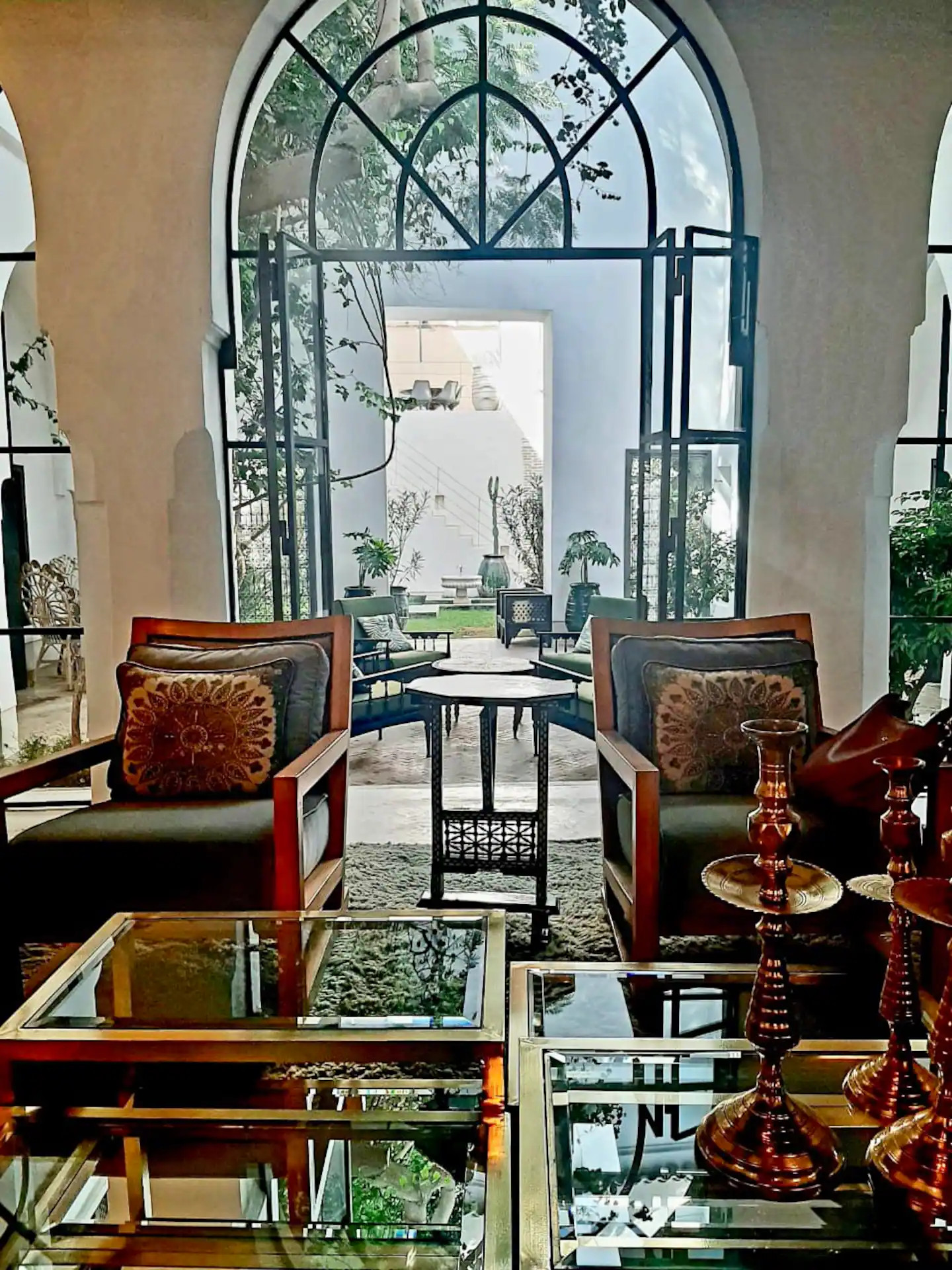 salon riad rénové salon riad rénové