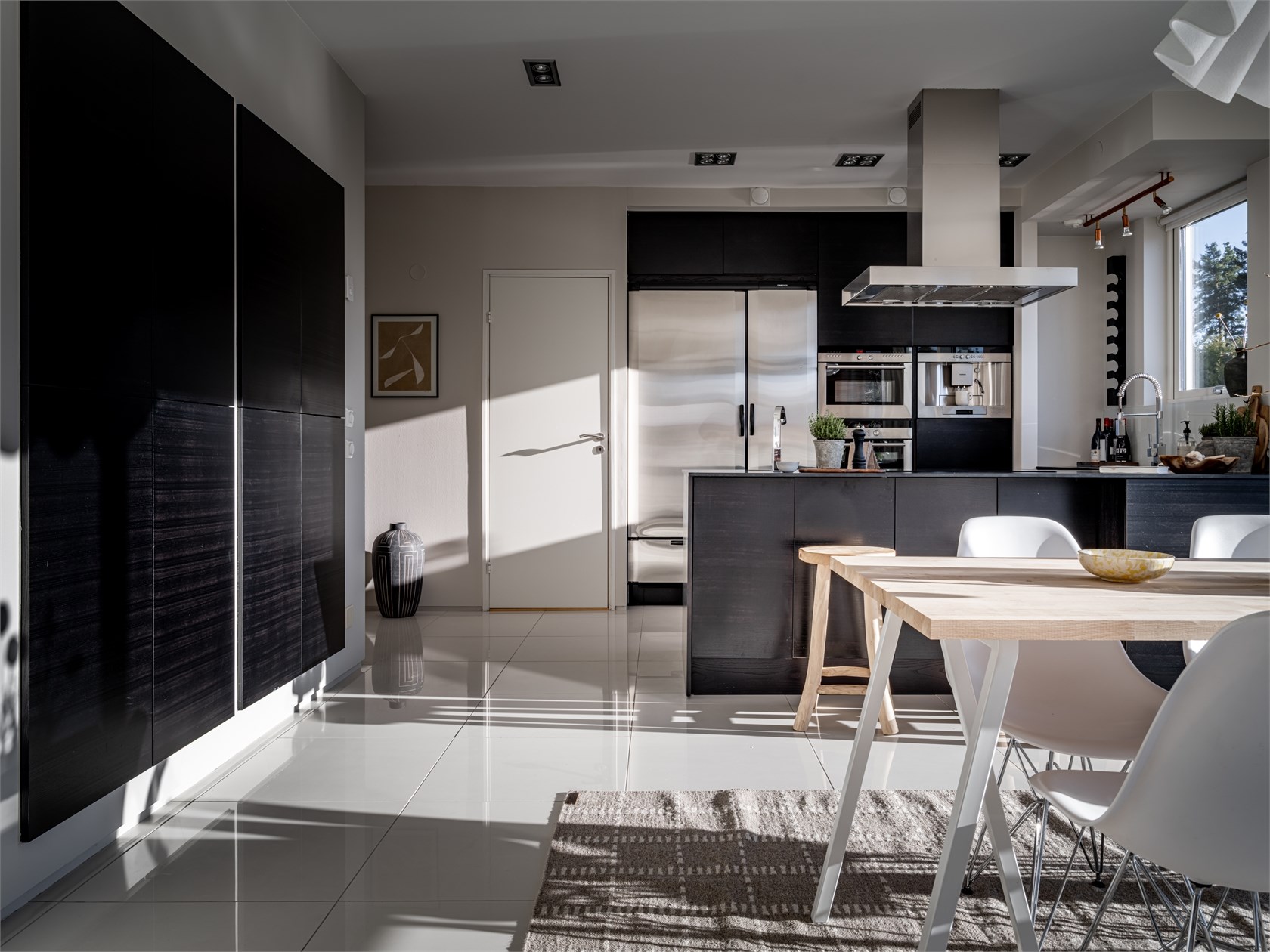 cuisine noire et blanche cuisine noire et blanche