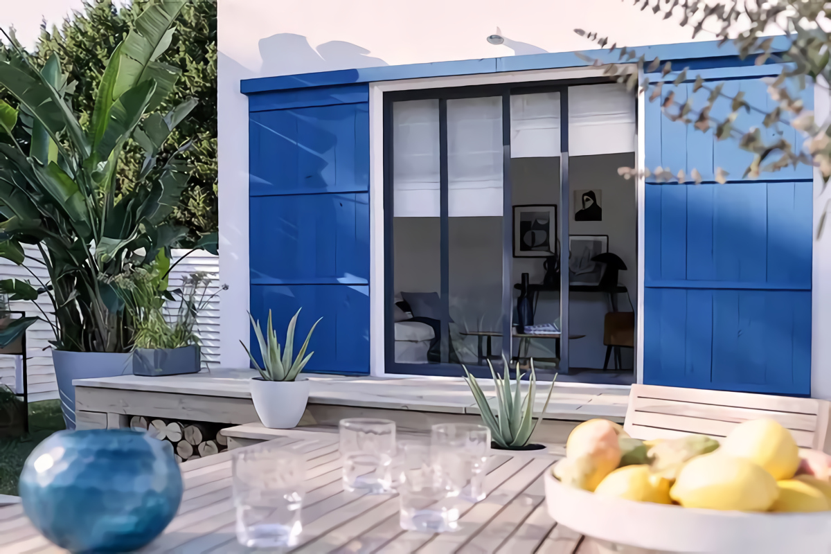 maison volets bleus maison volets bleus