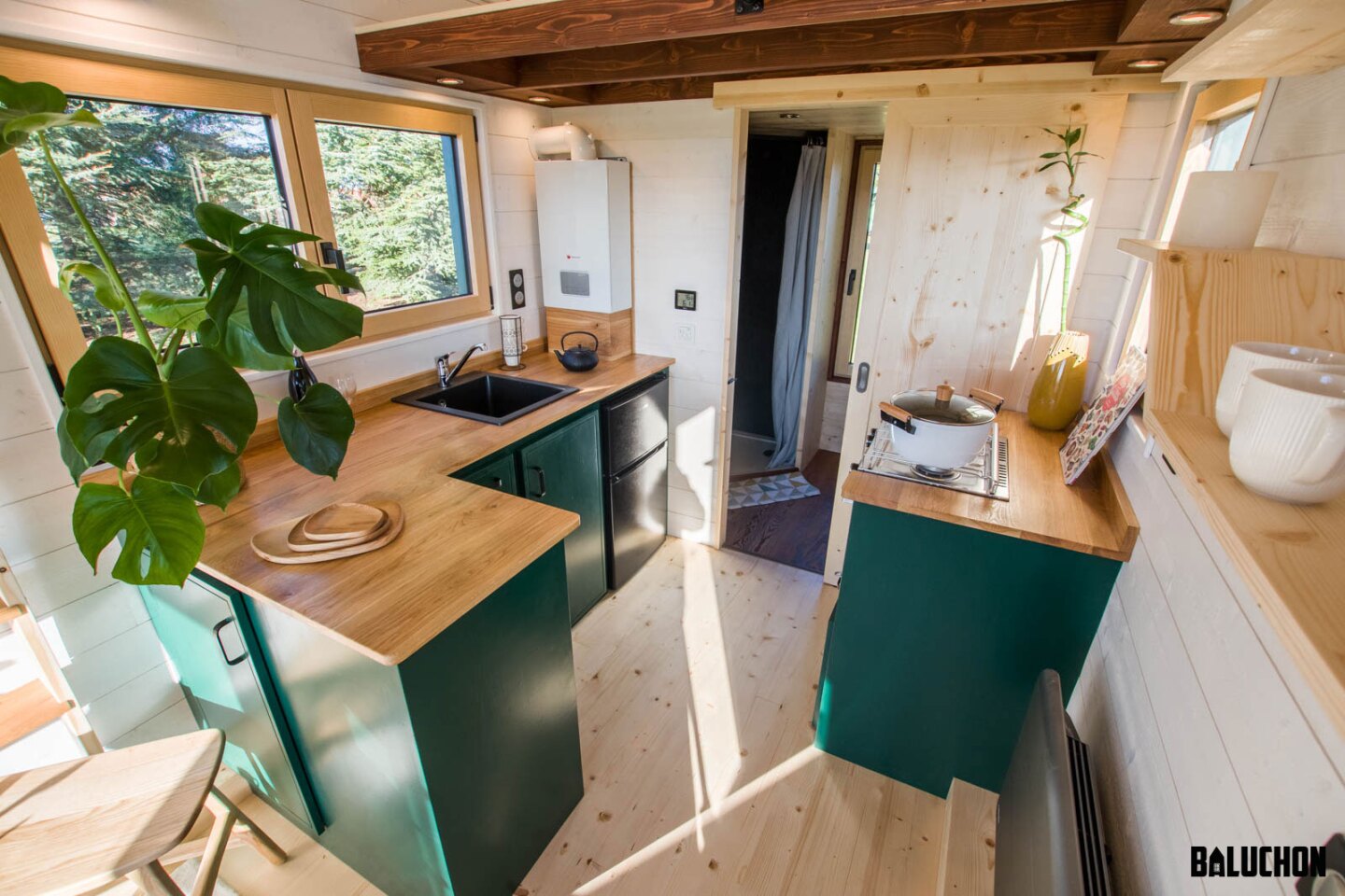 cuisine tiny house Baluchon