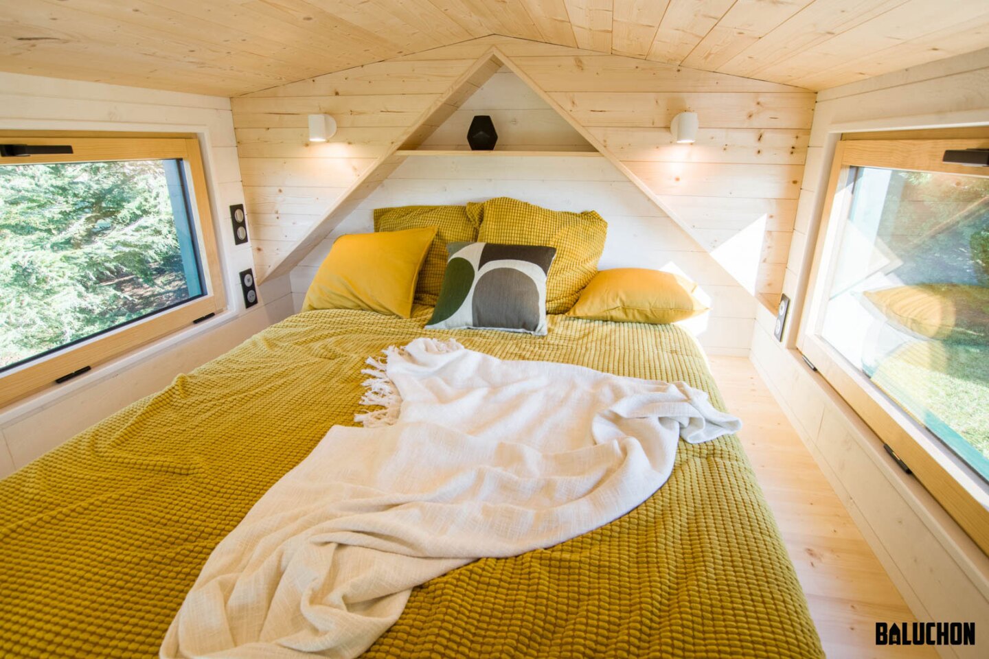 chambre tiny house Baluchon