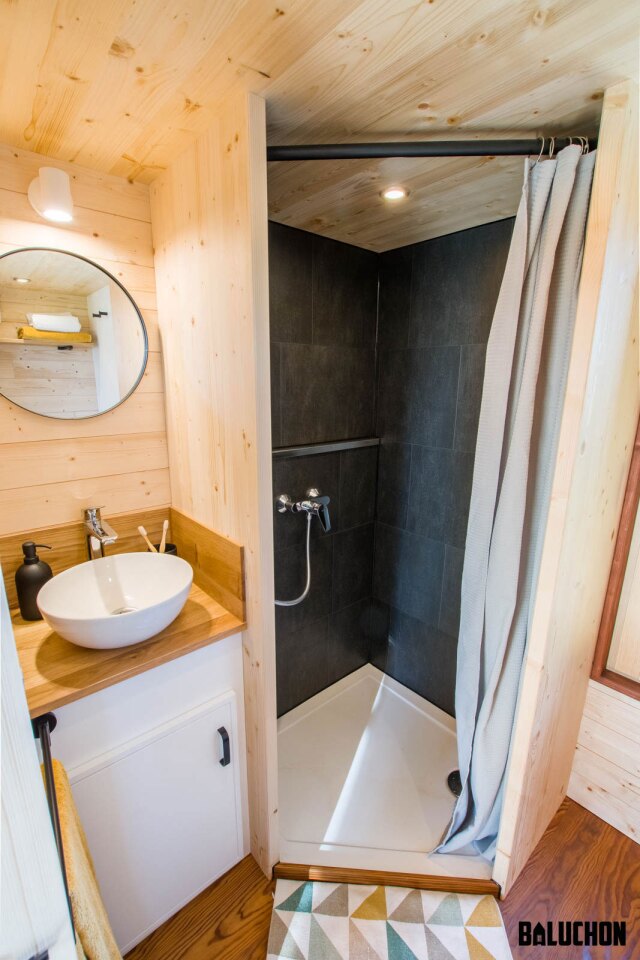 salle de bain mini maison Baluchon