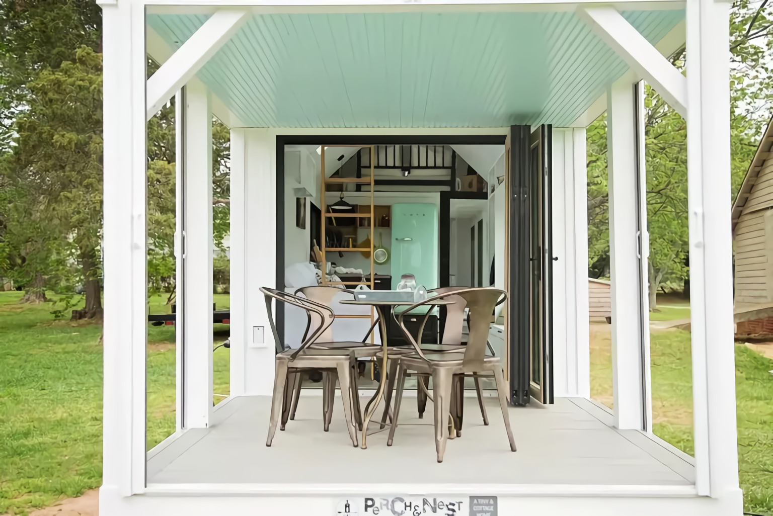 terasse couverte tiny house 34m2 terasse couverte tiny house 34m2