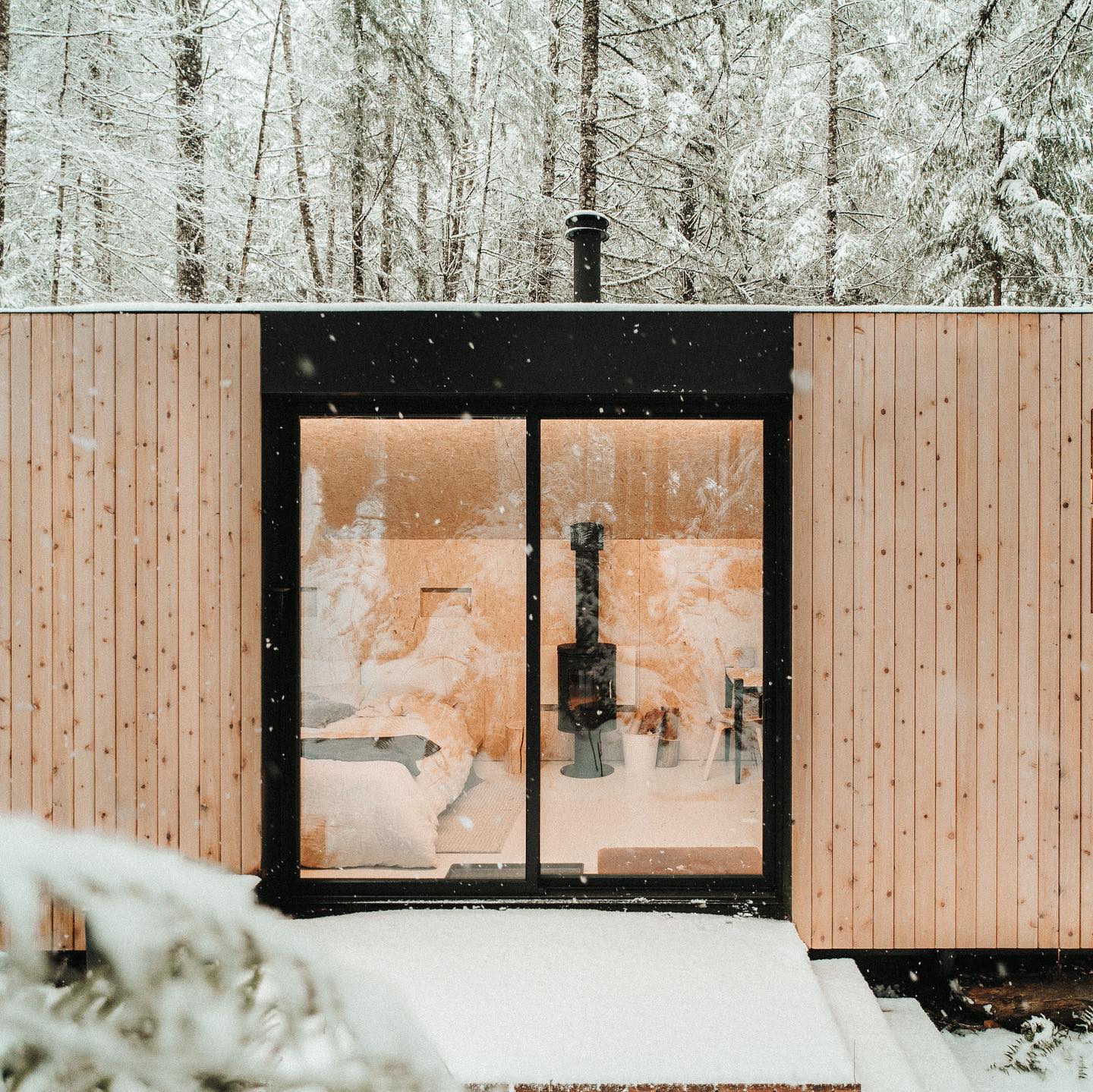 façade cabane contemporaine façade cabane contemporaine