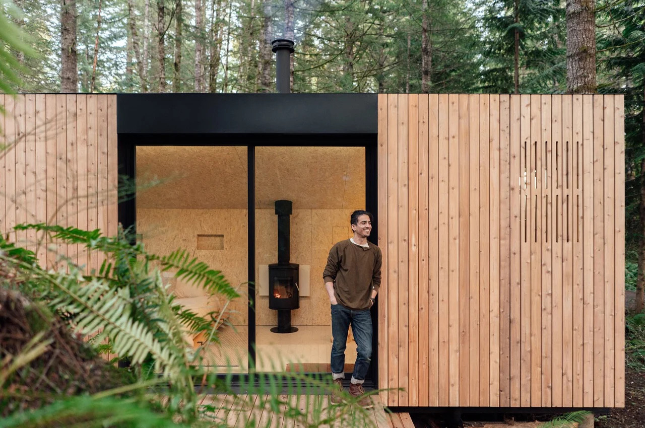 façade cabane contemporaine façade cabane contemporaine
