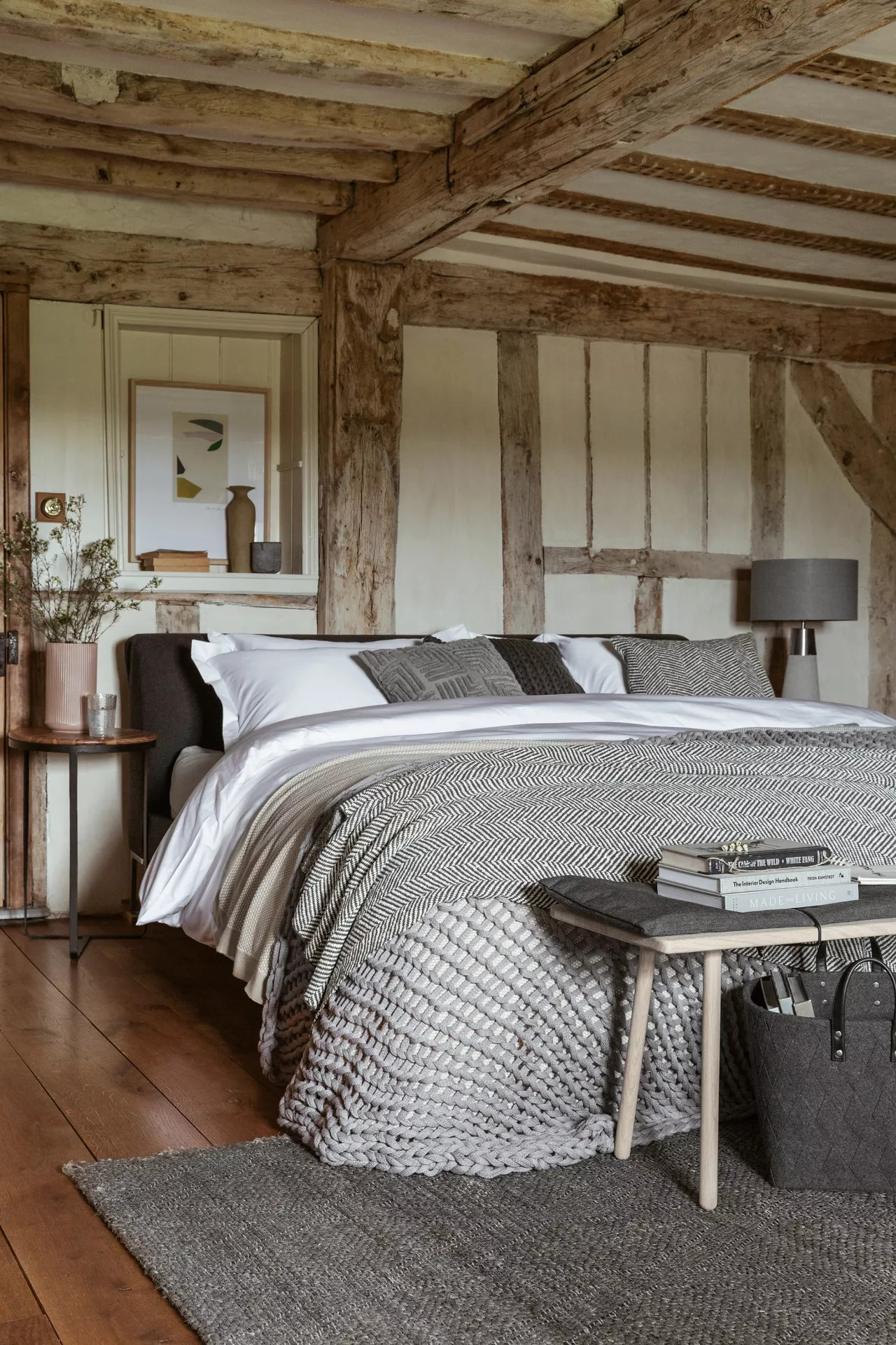 chambre avec poutres décoration naturelle chambre avec poutres décoration naturelle