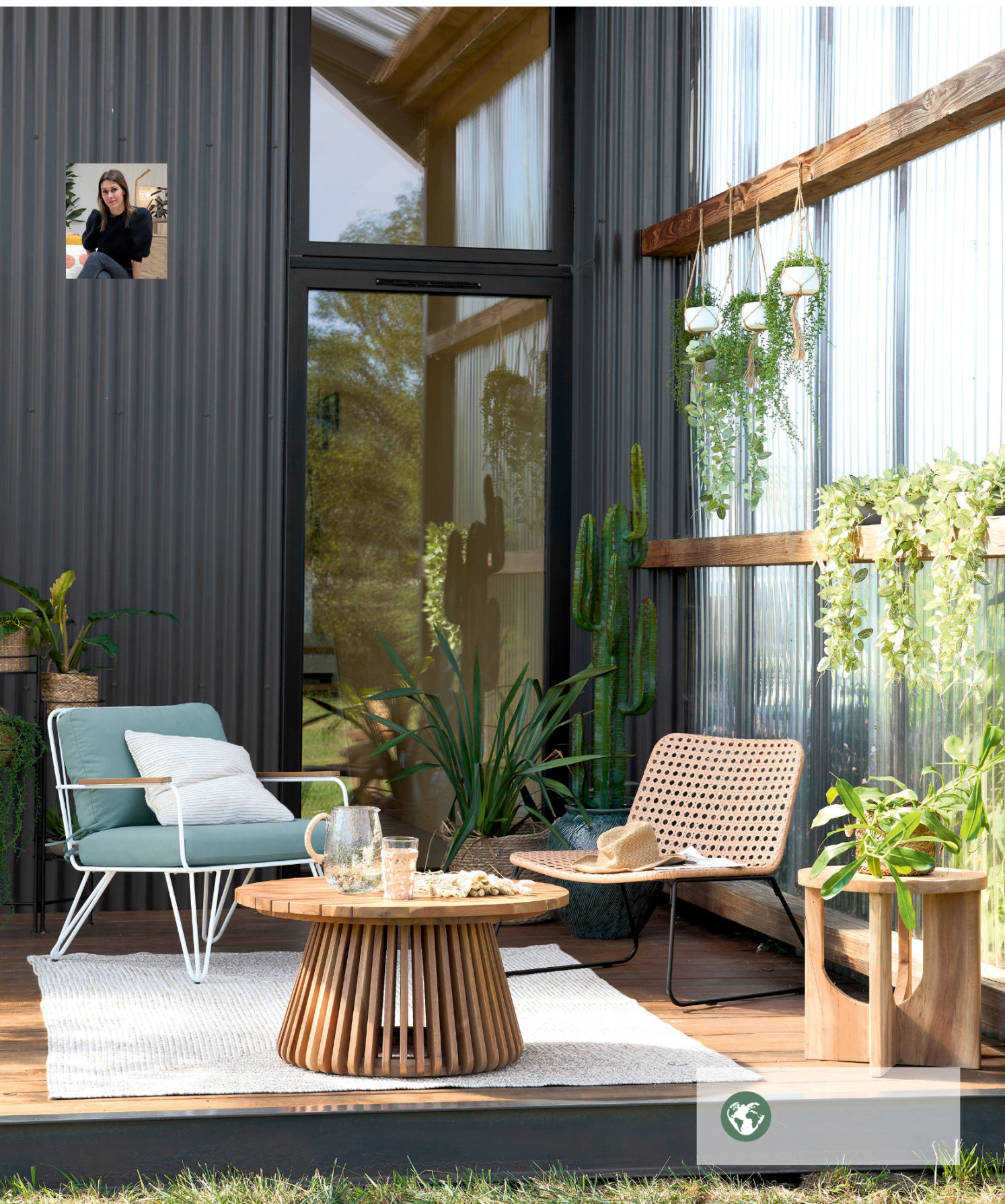terrasse maison contemporaine