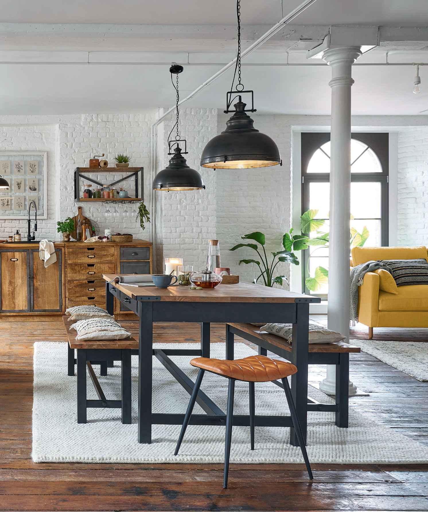 cuisine loft catalogue Maisons du Monde 2022