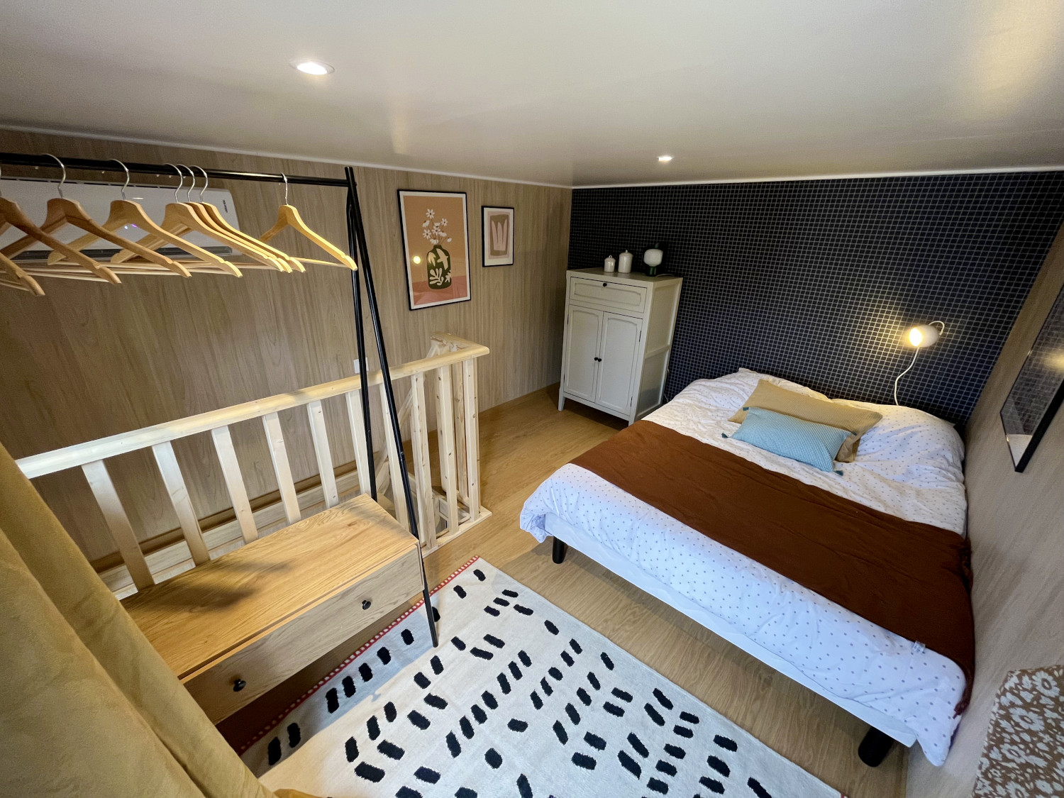 chambre sur mezzanine