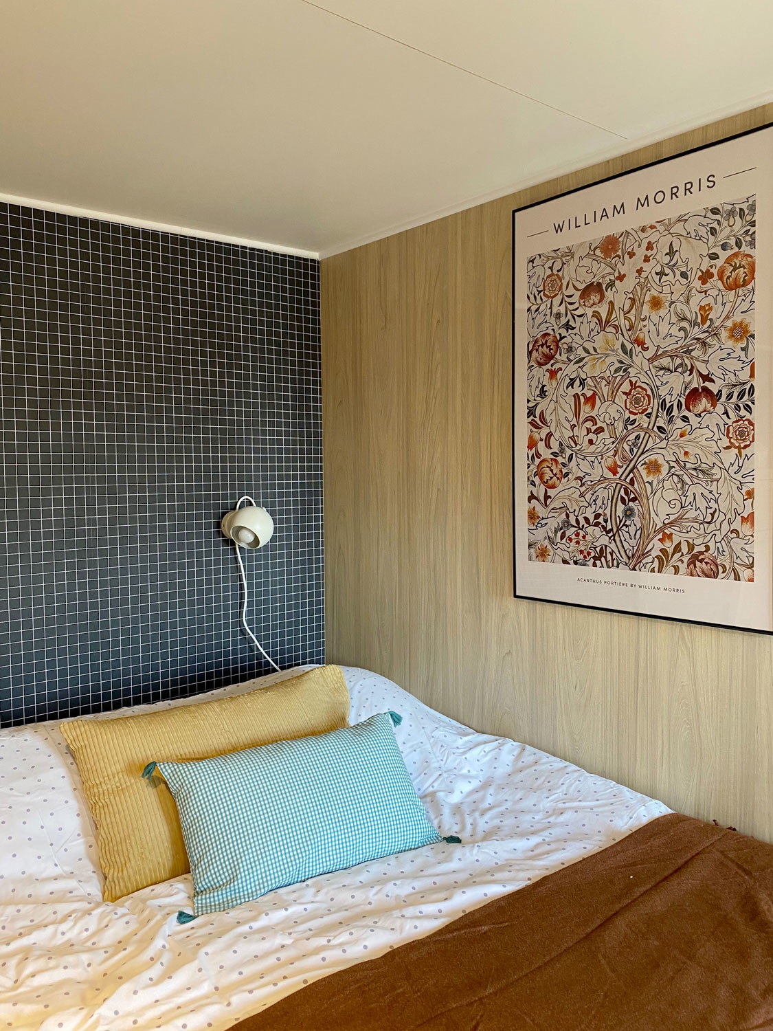 chambre avec mur bois