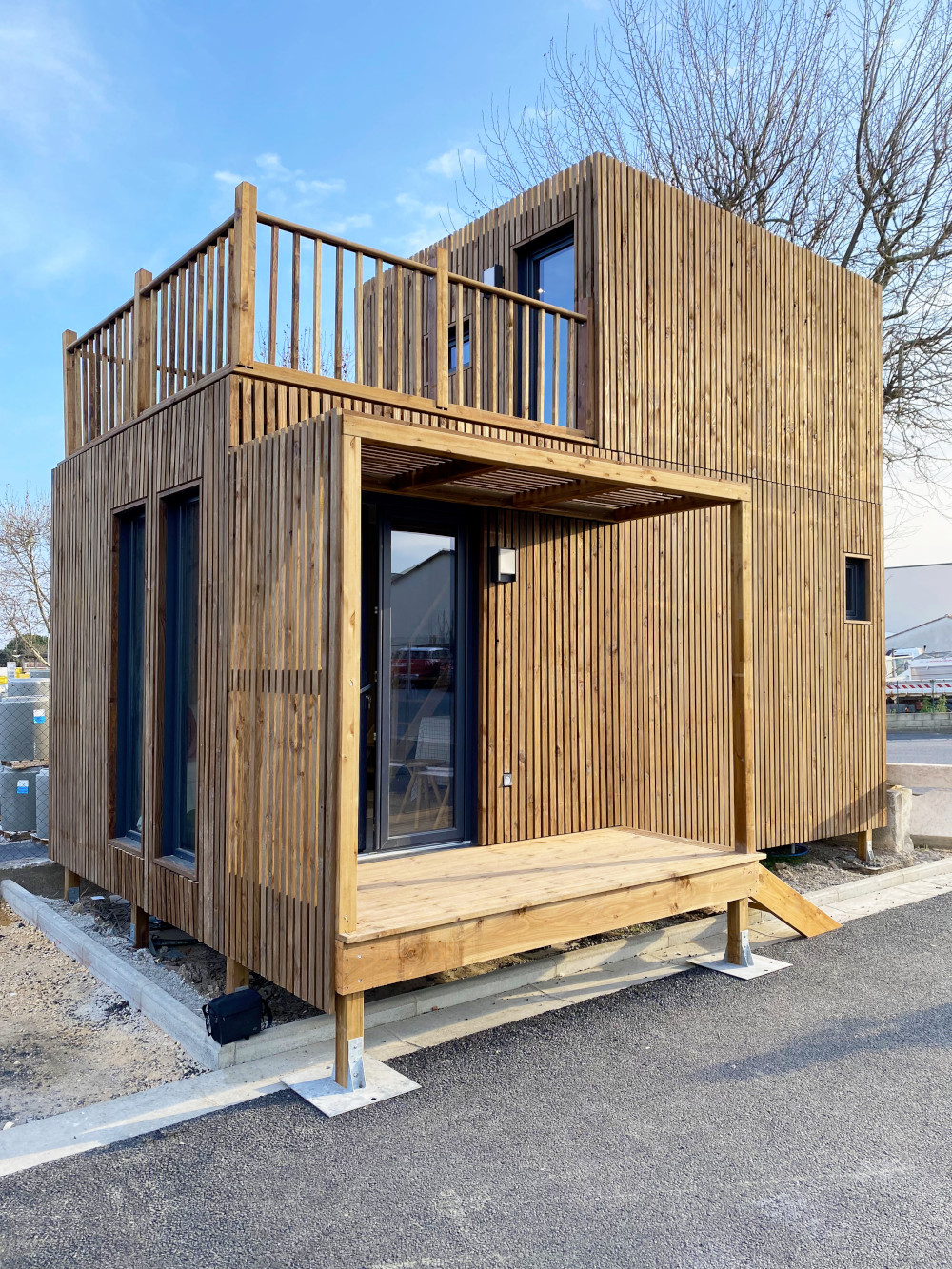 façade mini maison Greenkub 30m2