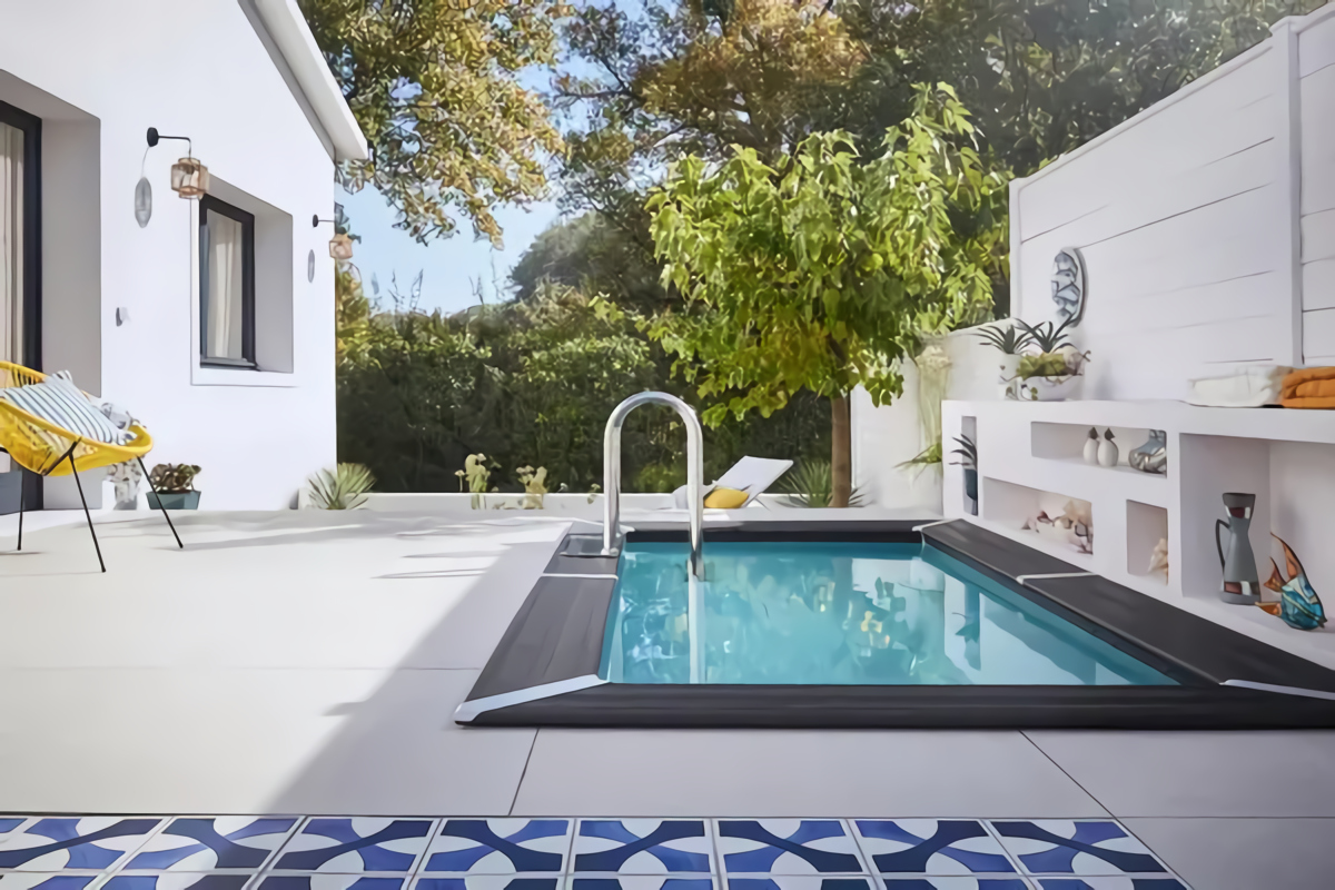 petit jardin avec mini piscine petit jardin avec mini piscine