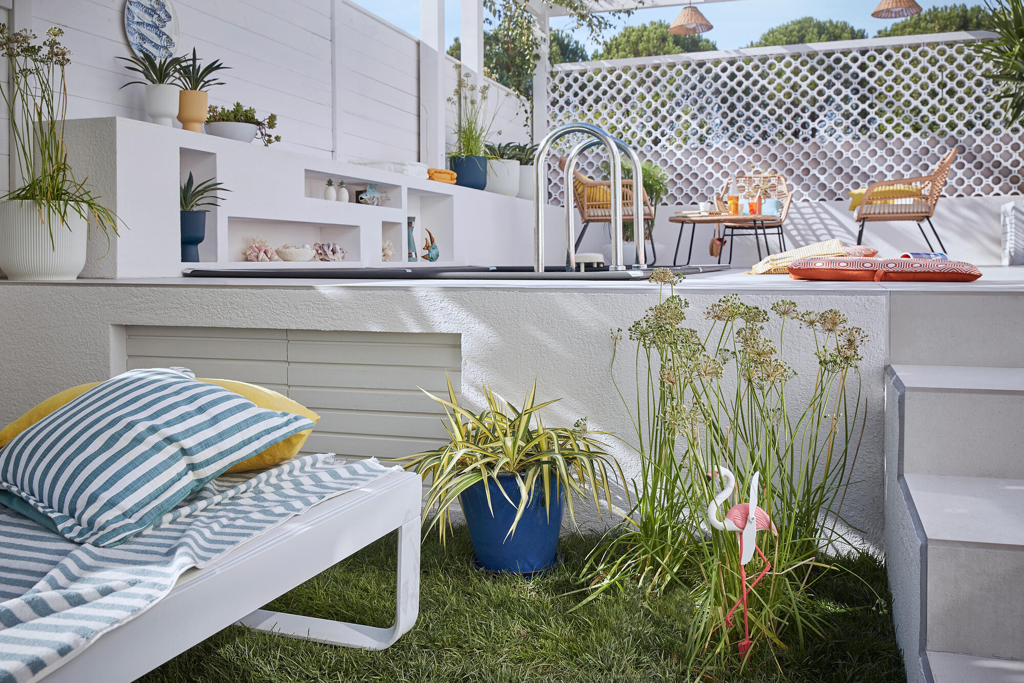 petit jardin avec mini piscine petit jardin avec mini piscine