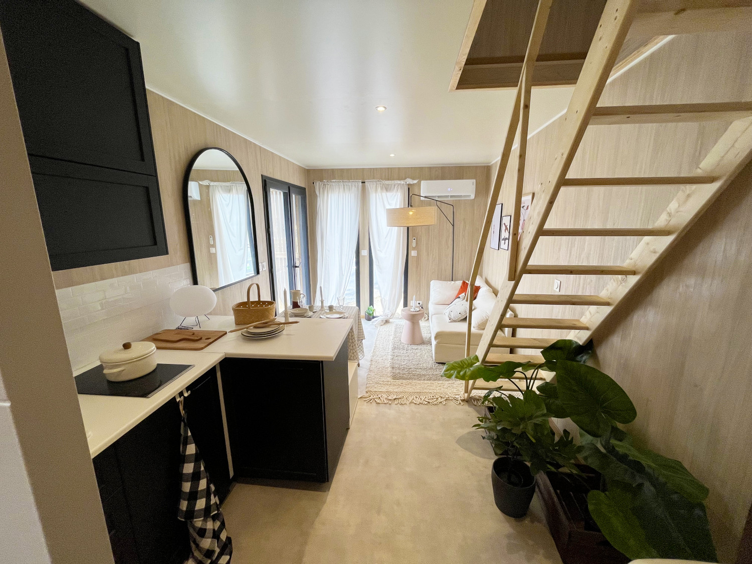 cuisine mini maison Greenkub 30m2