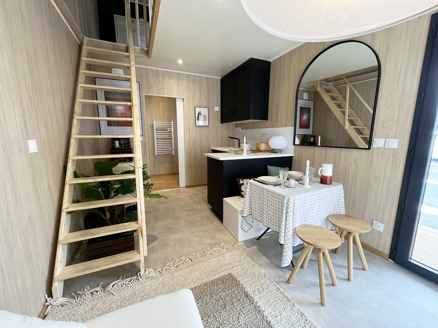cuisine mini maison Greenkub 30m2