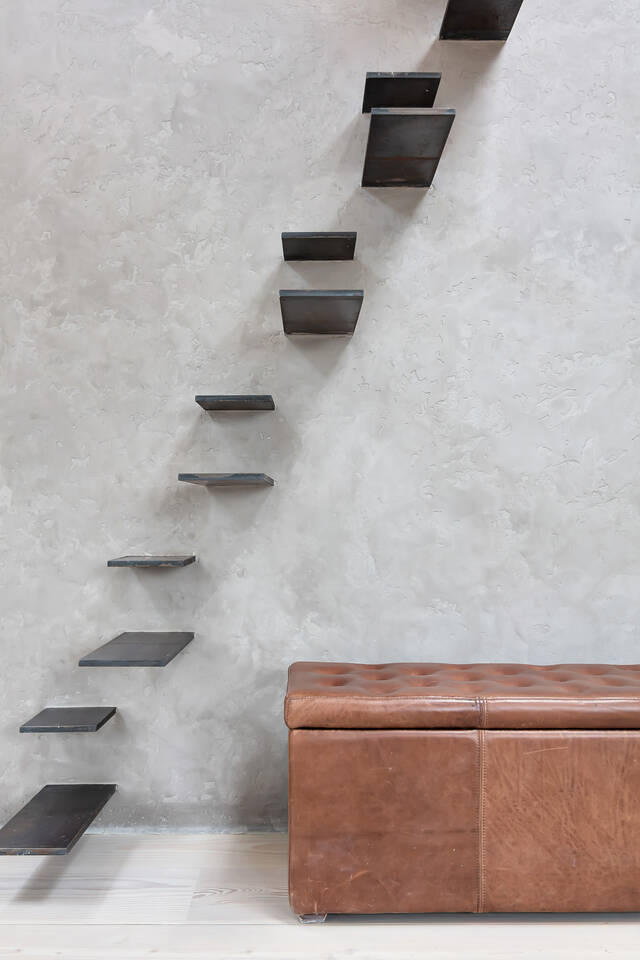 escalier design minimaliste