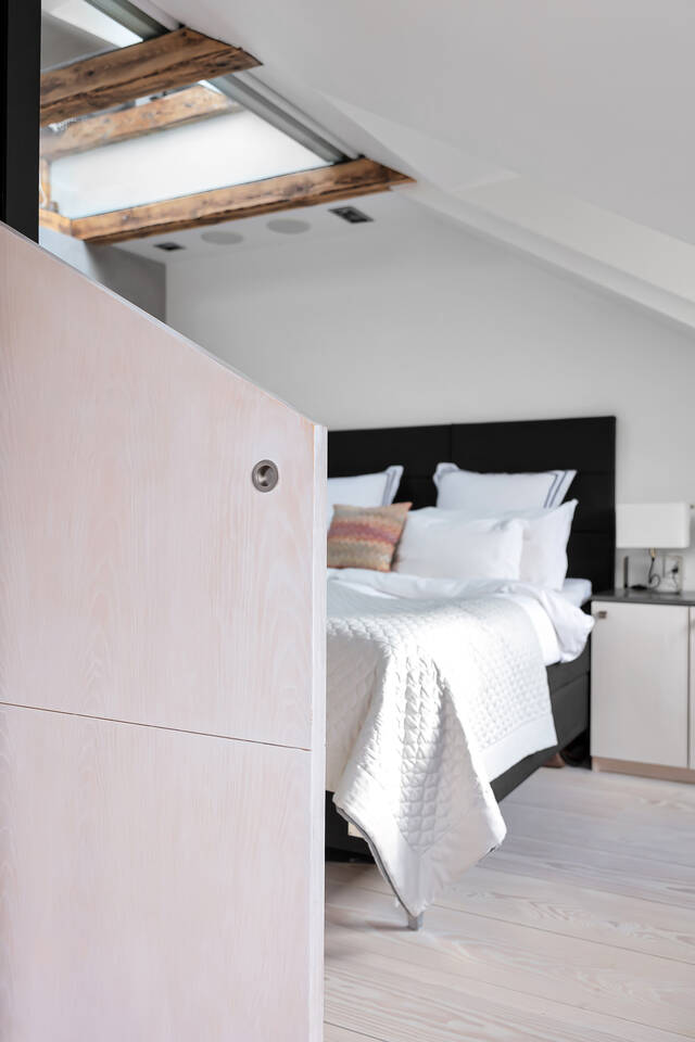 chambre sur mezzanine