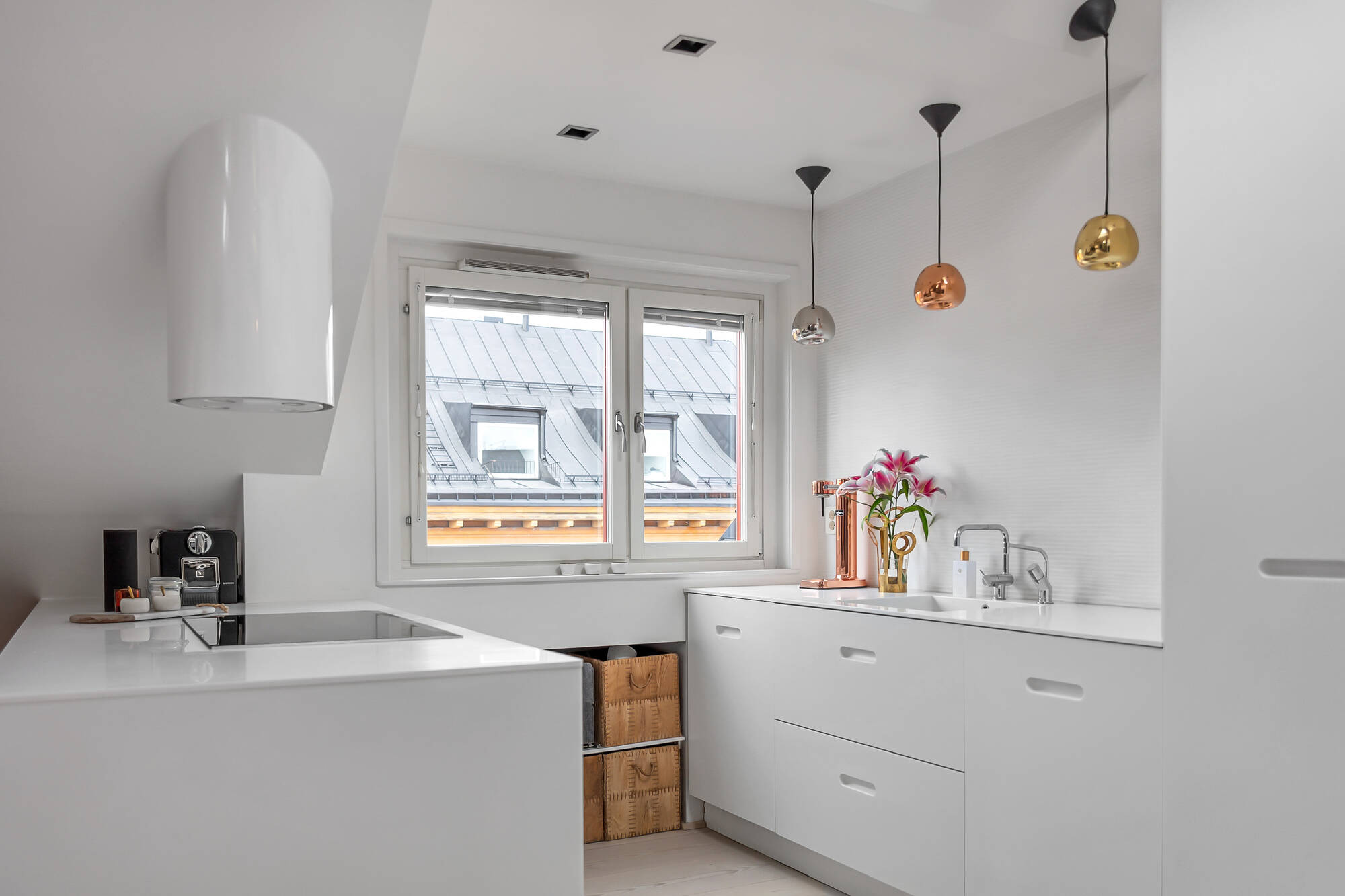 cuisine blanche décoration design