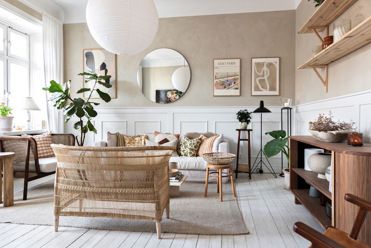 salon décoration scandinave