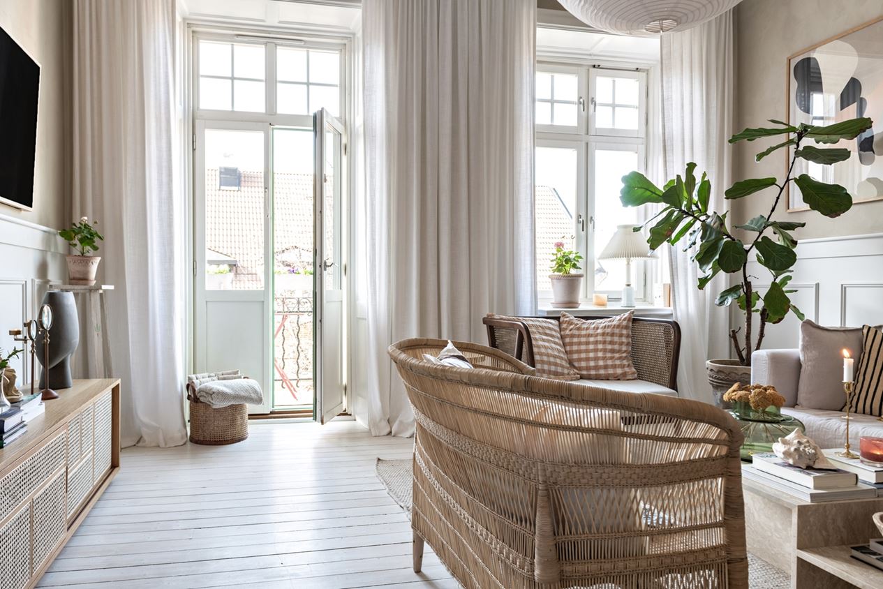 salon décoration scandinave