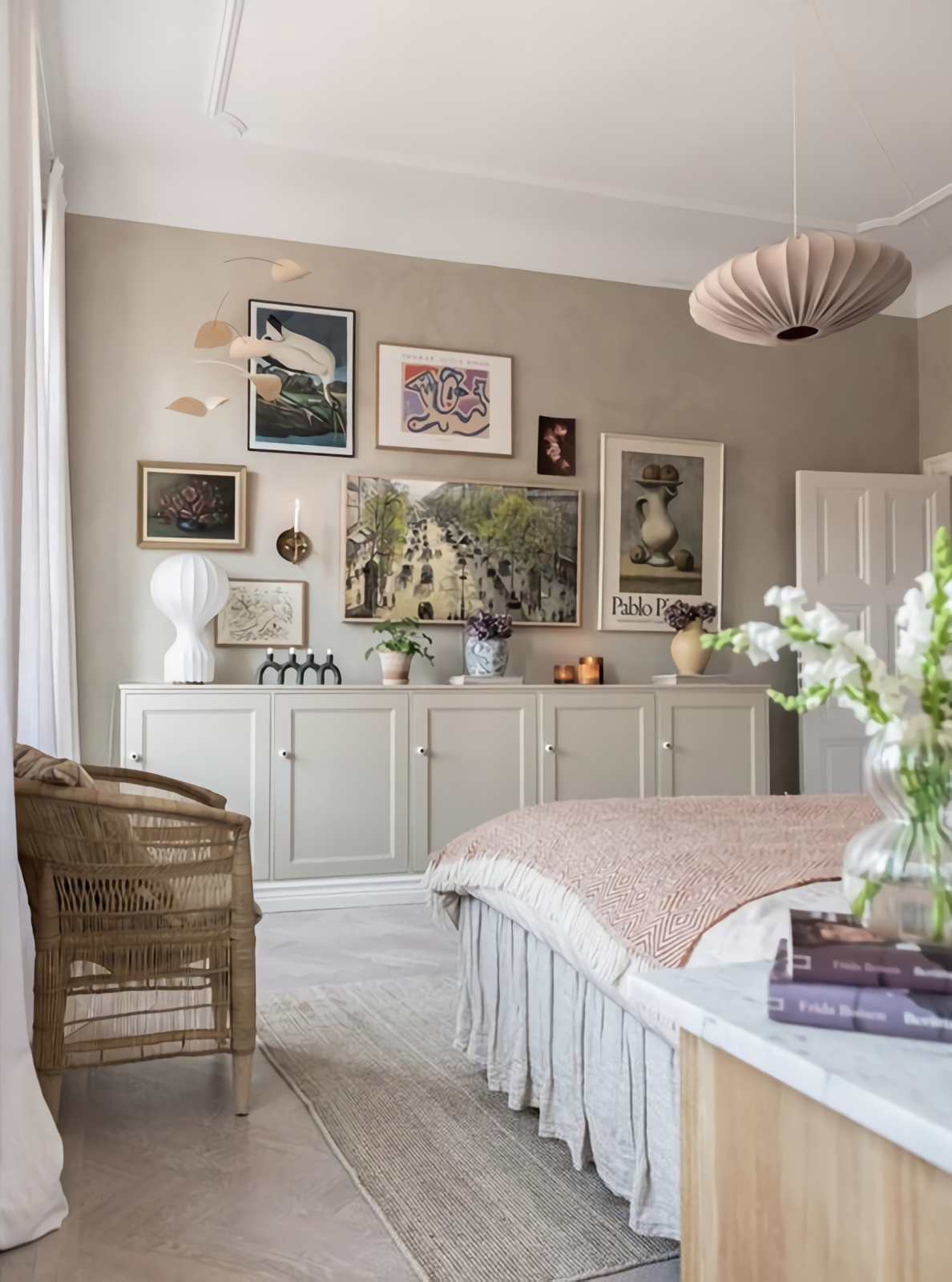chambre décoration scandinave