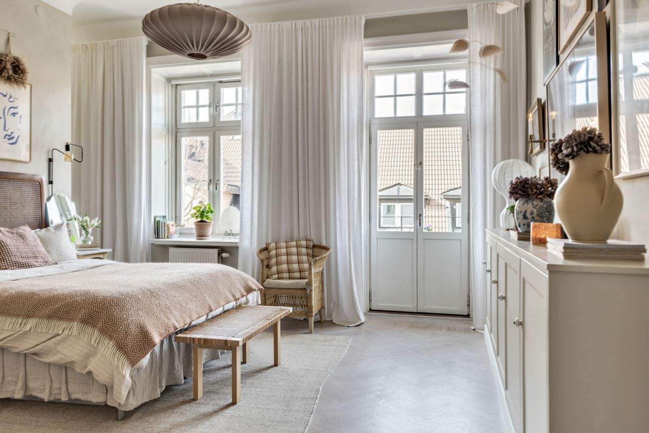 chambre décoration scandinave