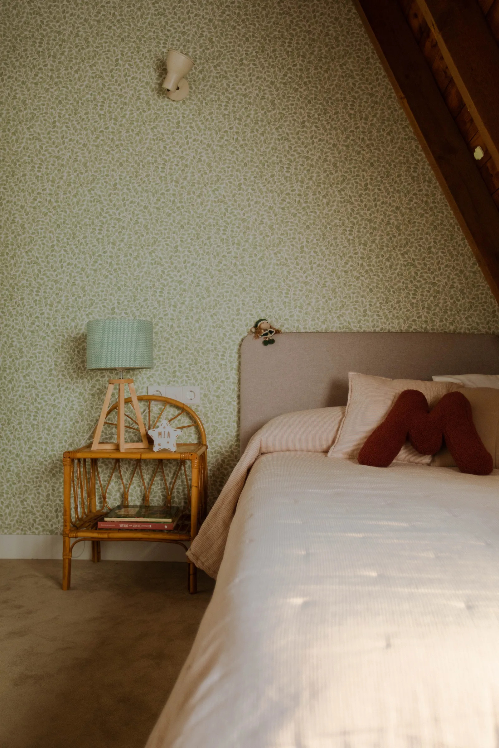 chambre papier-peint vert chambre papier-peint vert