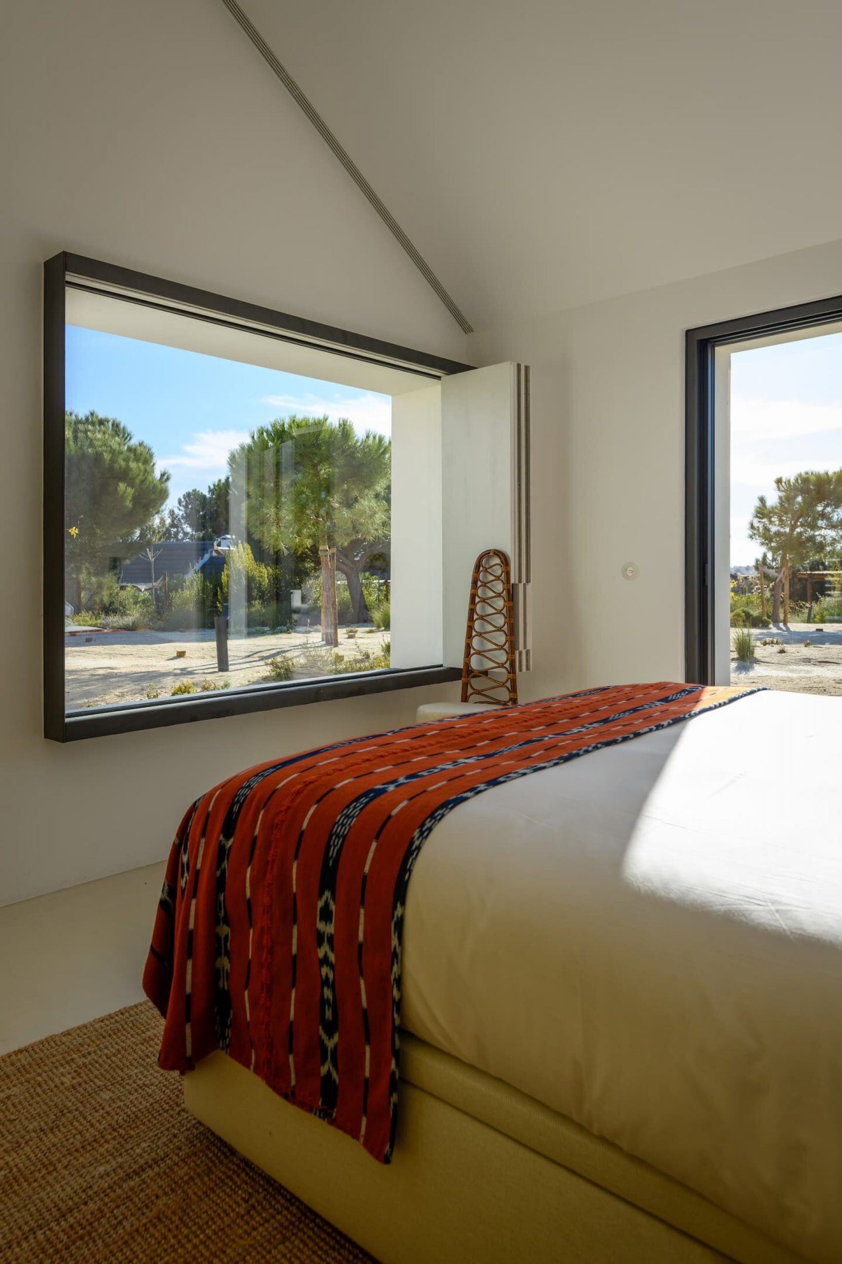 chambre décoration naturelle maison contemporaine