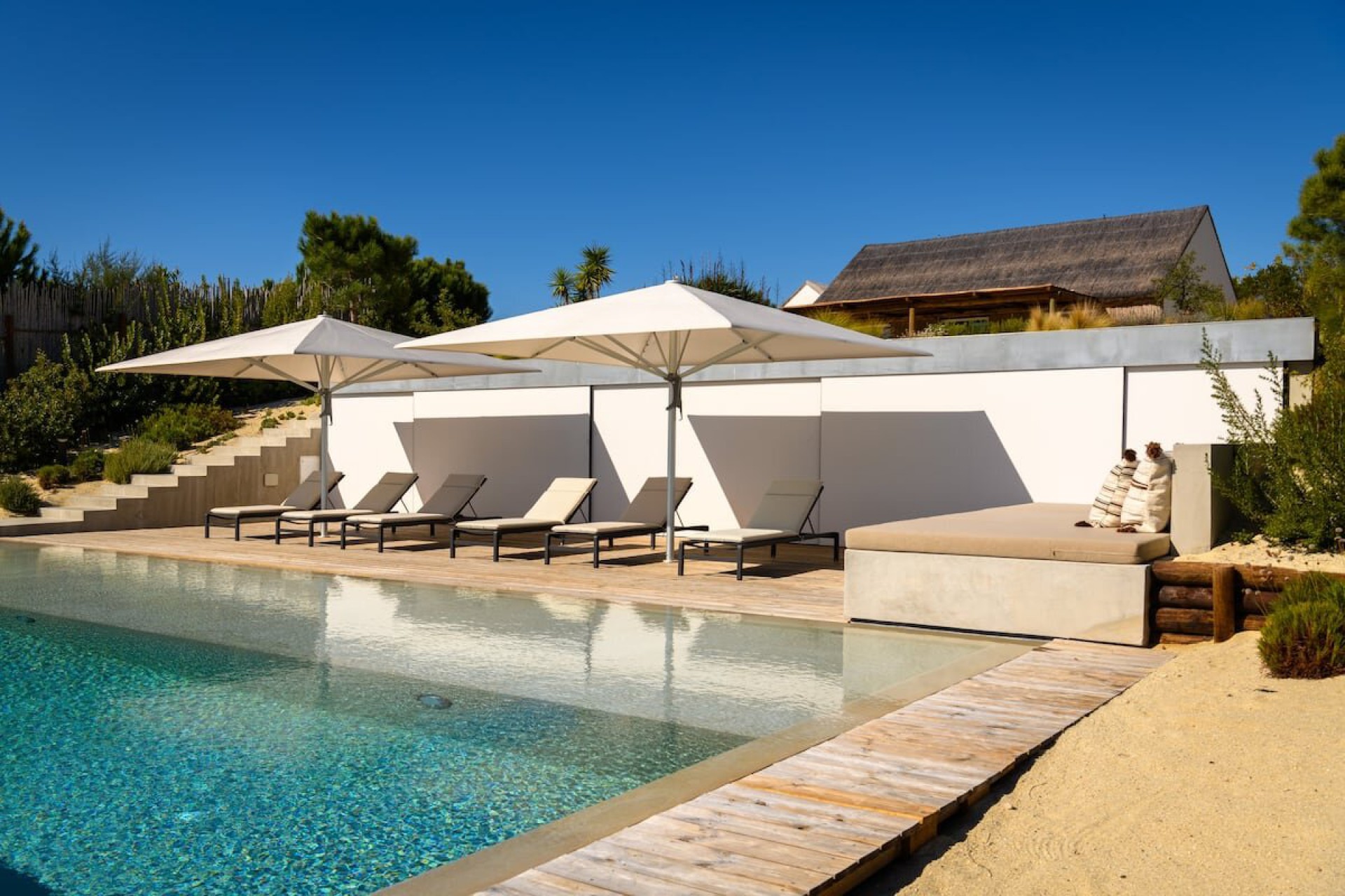 maison contemporaine Comporta avec piscine
