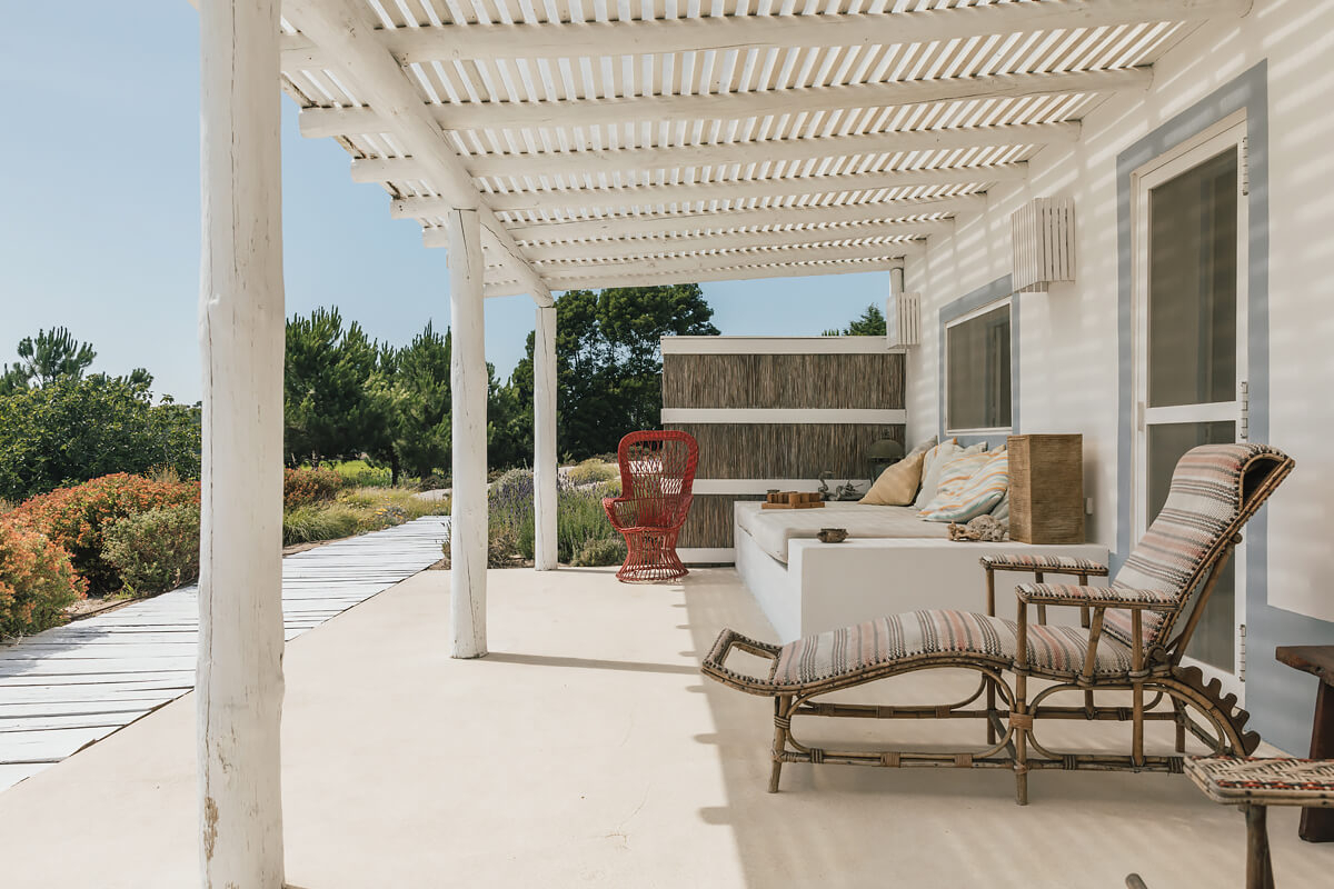 terrasse maison de plage Comporta terrasse maison de plage Comporta