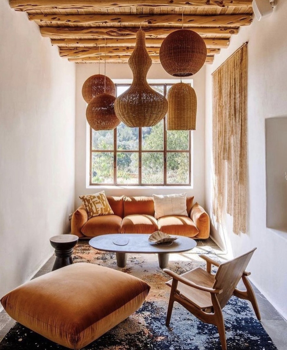 salon maison en pierres rénovée