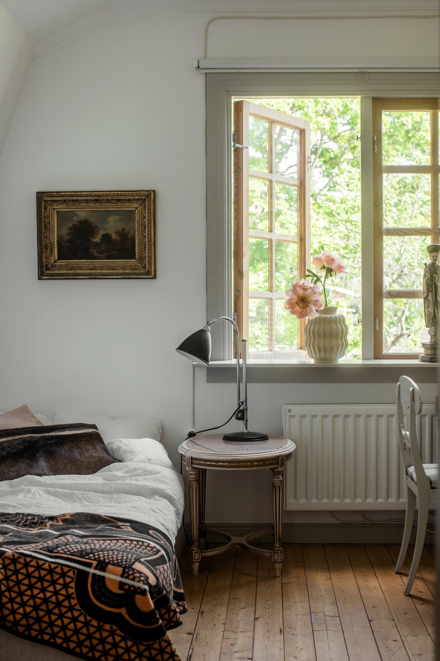 chambre décoration vintage