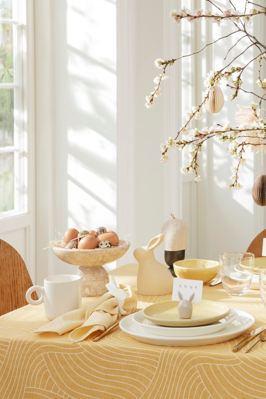 table décoration Pâques