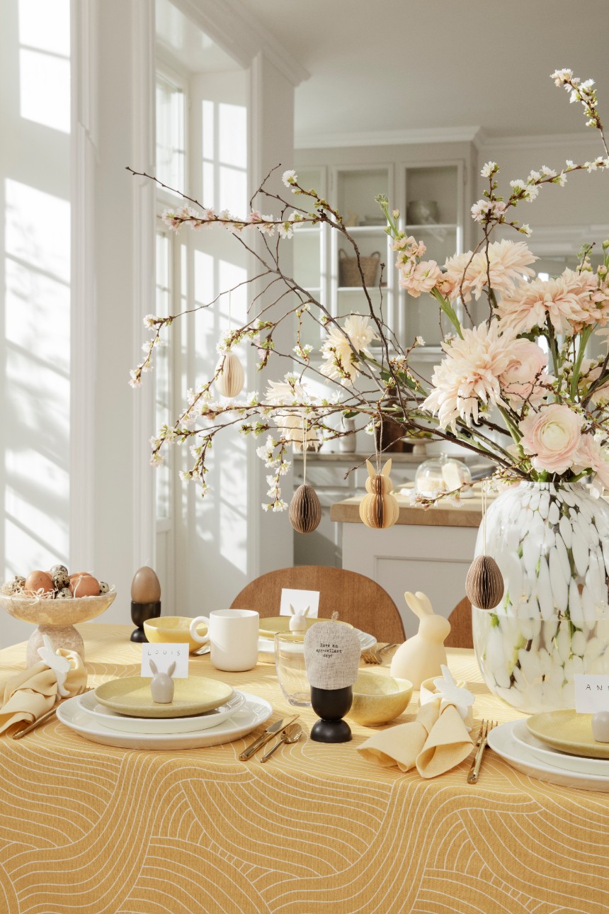 table décoration Pâques