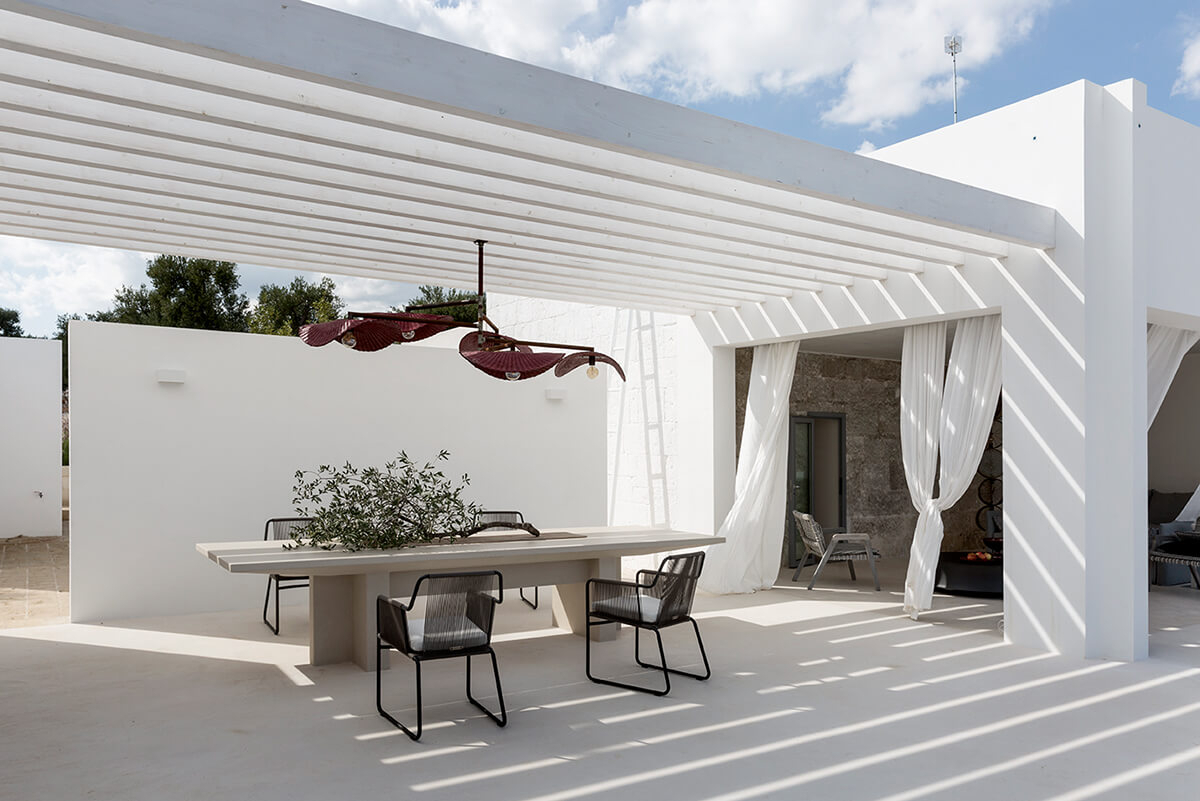 terrasse maison contemporaine