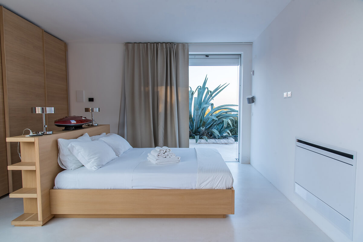 chambre design bois maison contemporaine