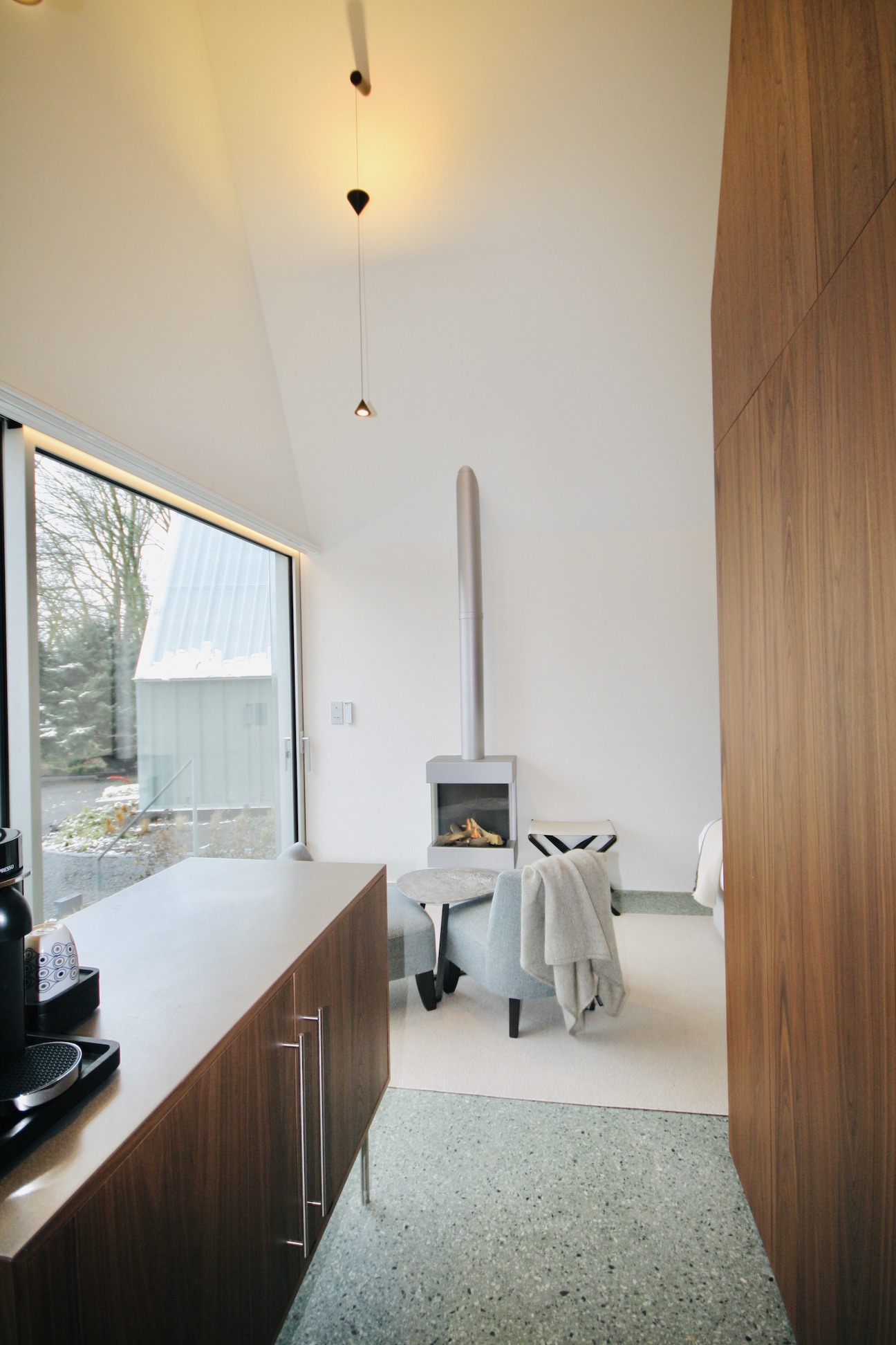 salon cabane vitrée design salon cabane vitrée design