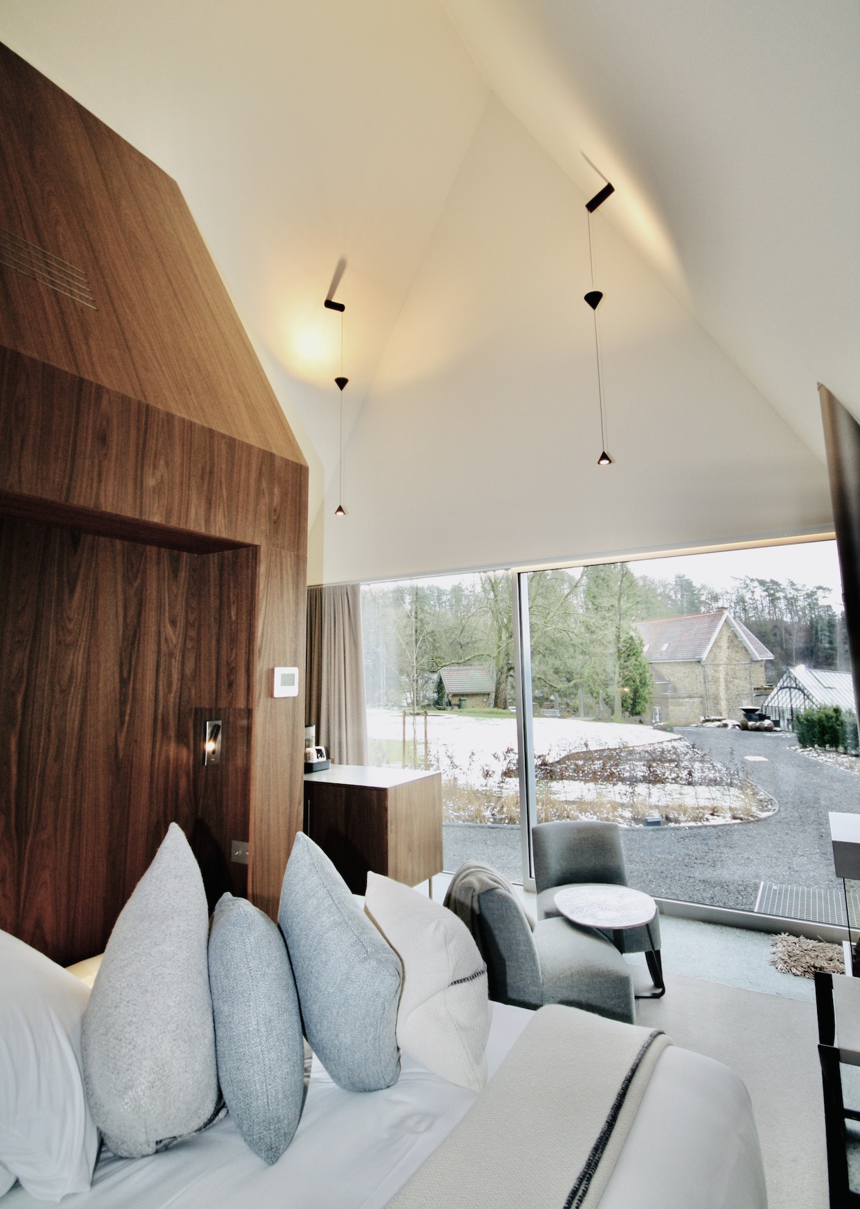 chambre et salon cabane vitrée design chambre et salon cabane vitrée design
