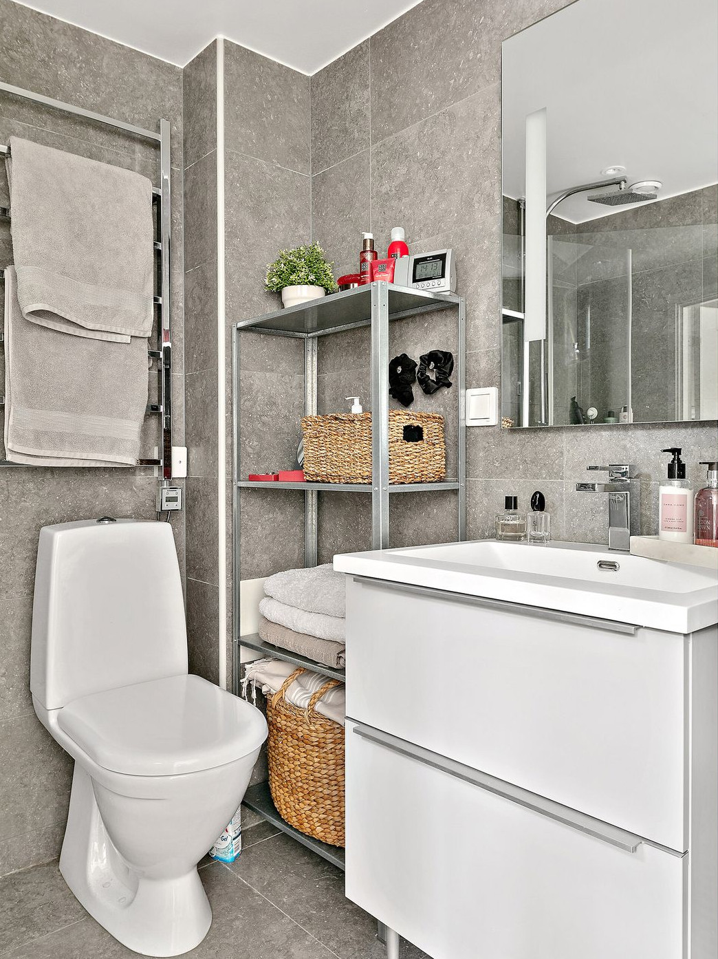 salle de bain grise design salle de bain grise design
