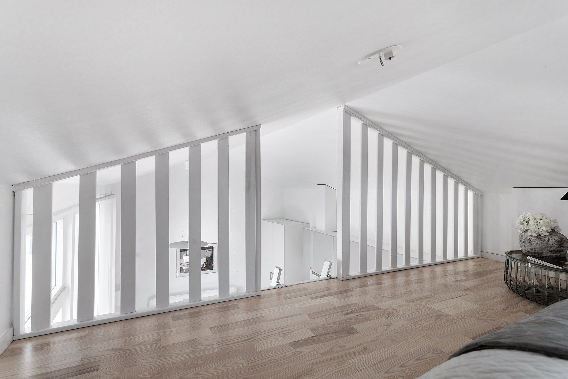 chambre sur mezzanine