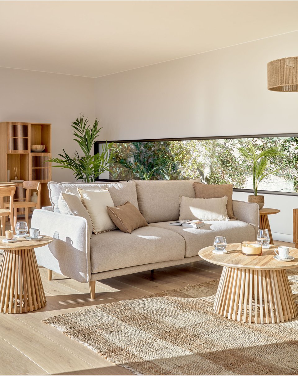 salon décoration naturelle Kave Home