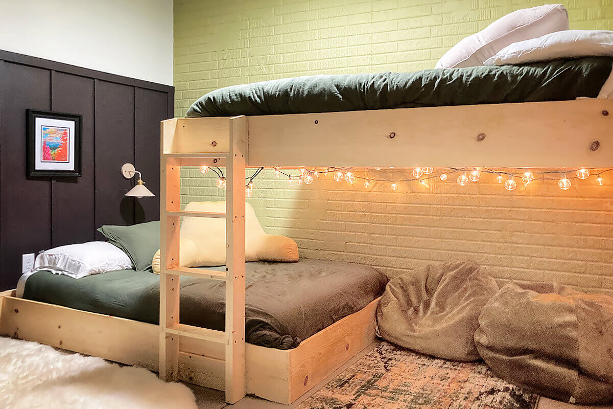 chambre lit superposés maison en bois chambre lit superposés maison en bois