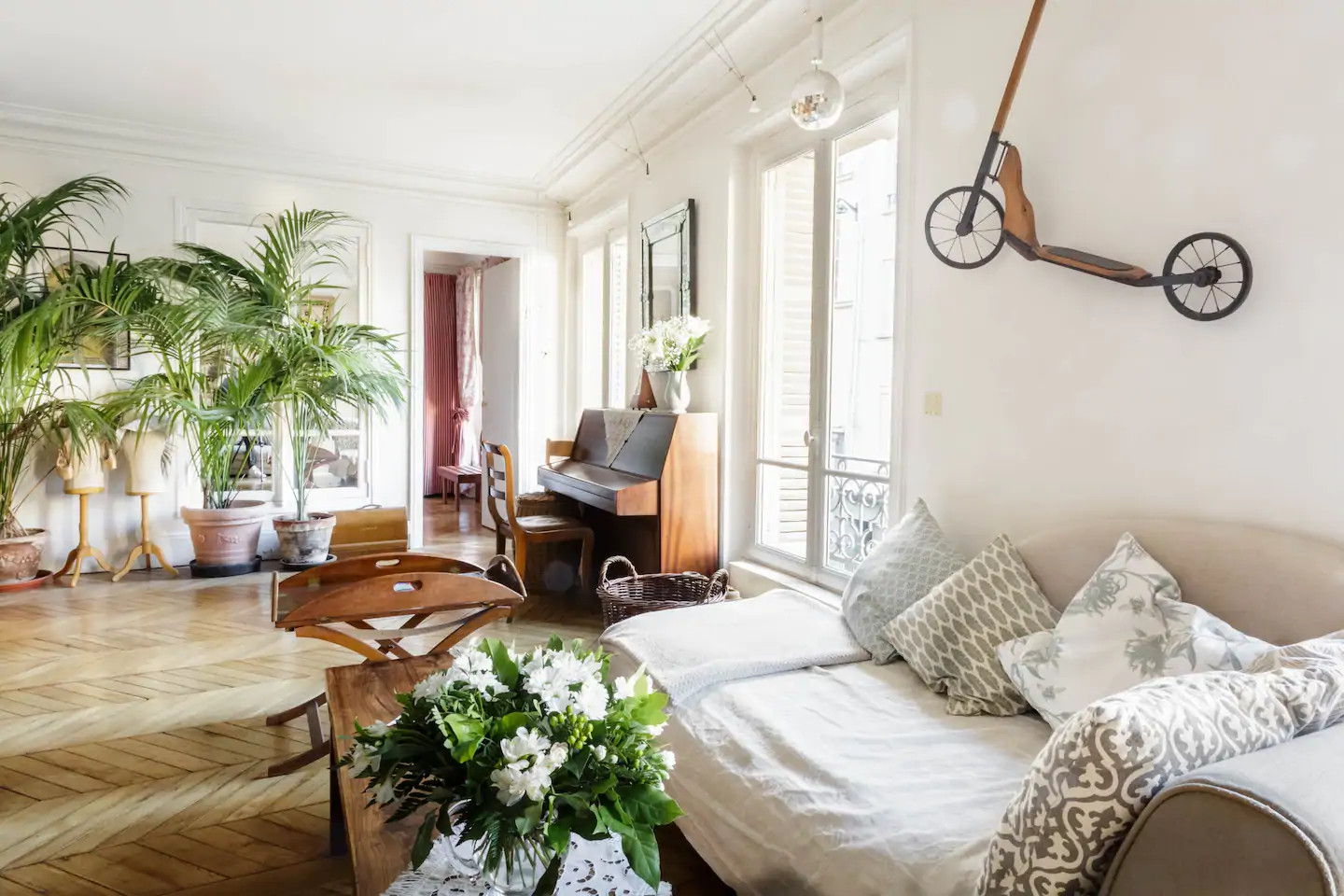 salon appartement Paris