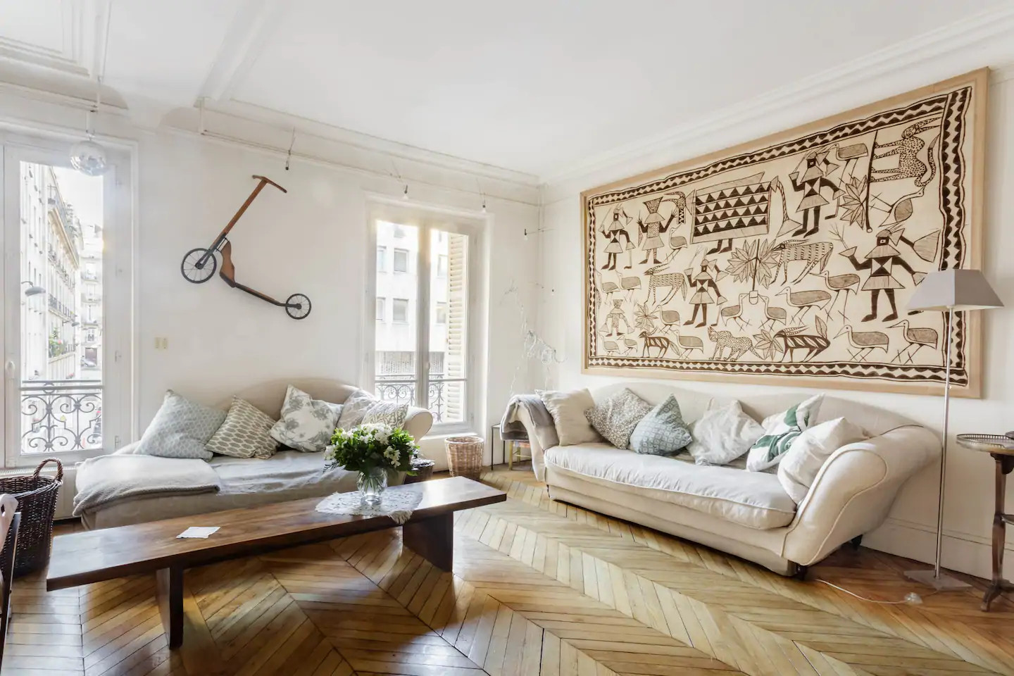 salon appartement Paris
