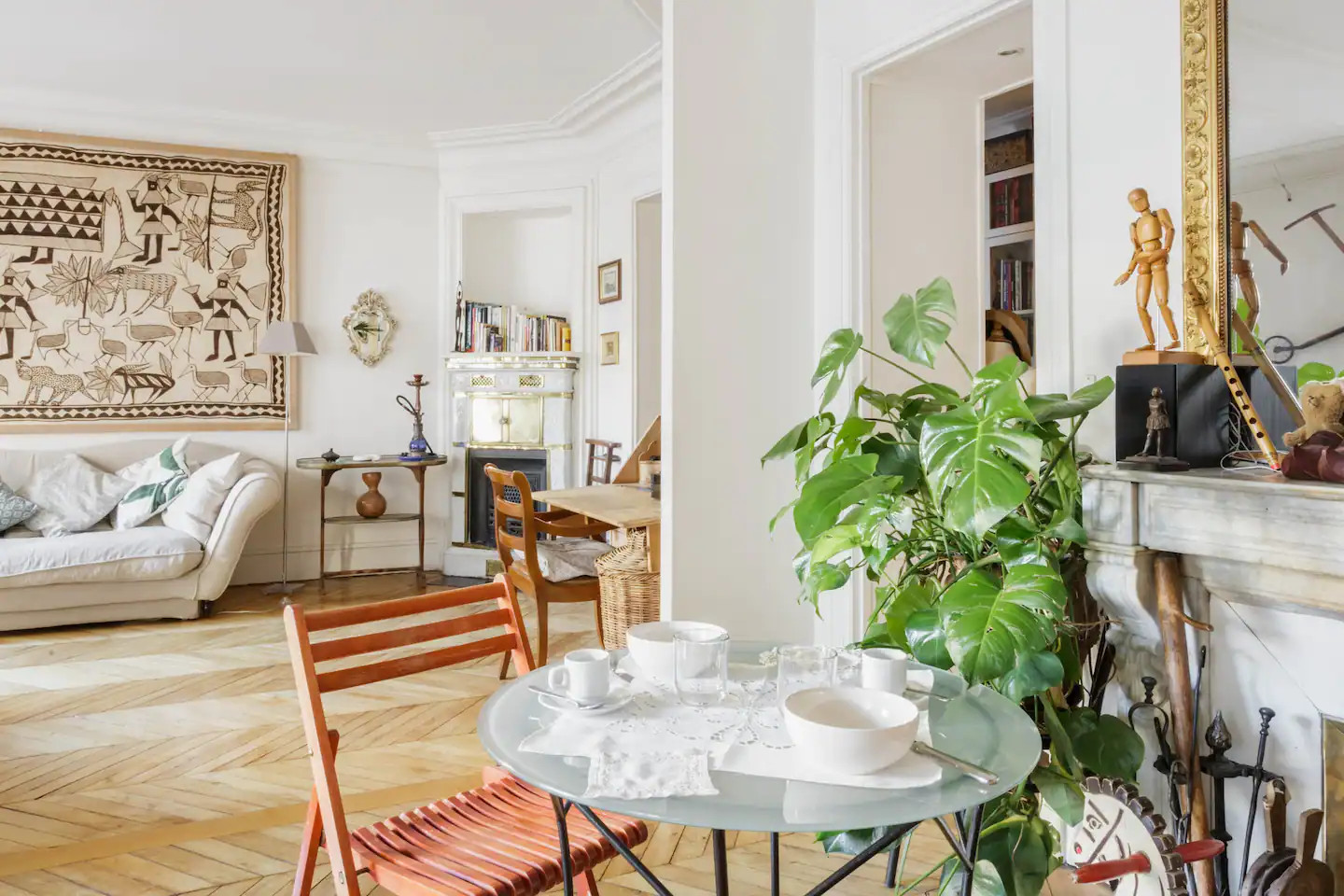 salon appartement Paris