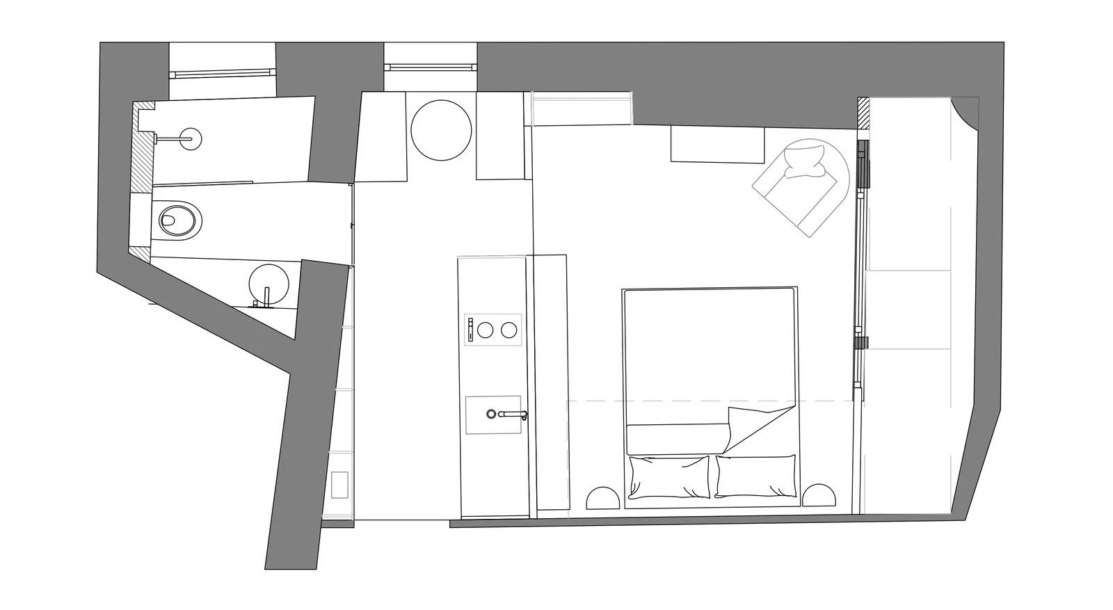 plan appartement 19m2 Paris plan appartement 19m2 Paris