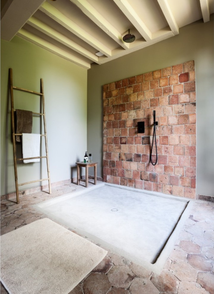 salle de bain avec poutres salle de bain avec poutres