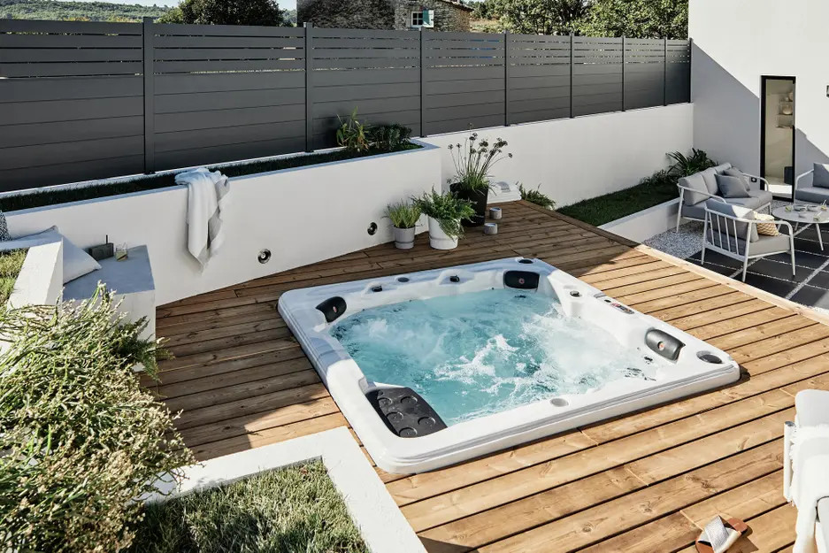 terrasse avec spa intégré terrasse avec spa intégré