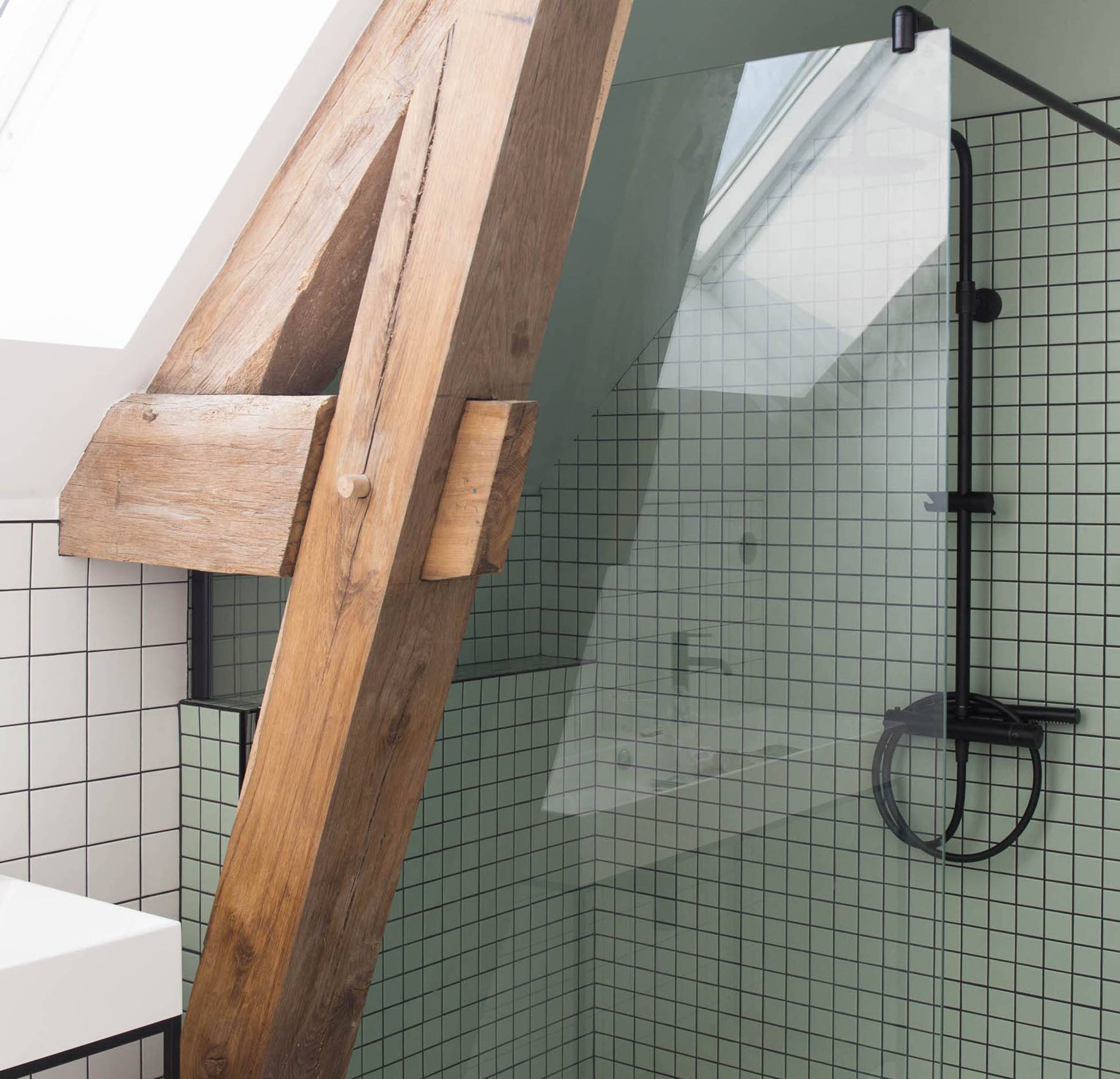 salle de bain sous combles