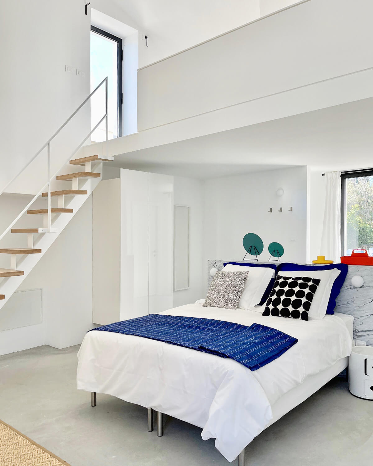 chambre en duplex maison rénovée